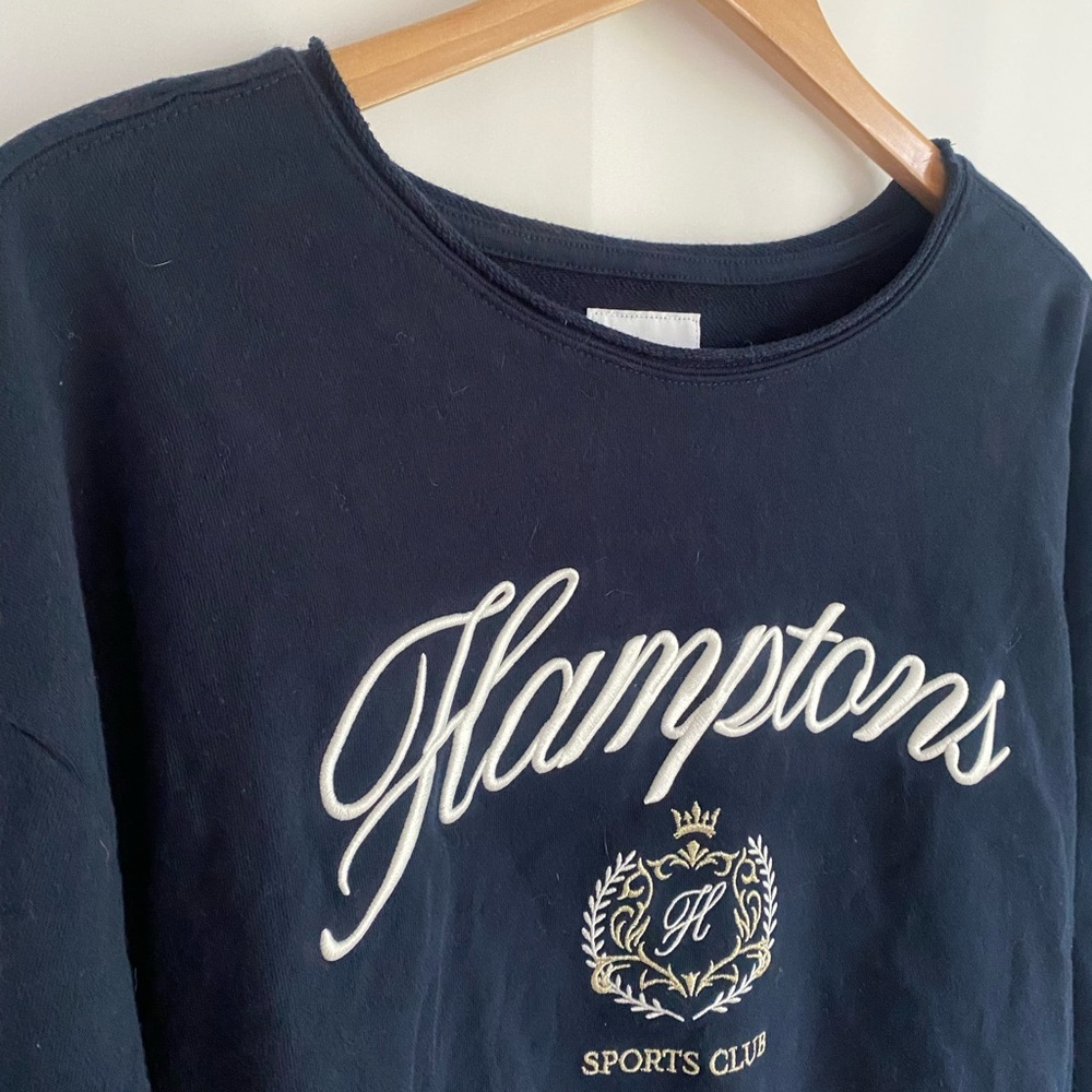 Lazy Sunday Hamptons Cotton Sweatshirt